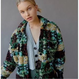 Brand new urban outfitters multi color hippie coat
